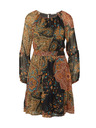 Orsay Crno-smeđa ženska haljina s uzorkom ORSAY