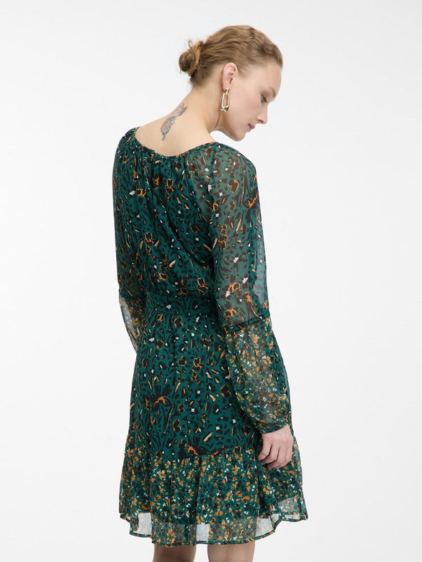 Orsay Petrolej plava ženska haljina s uzorkom ORSAY