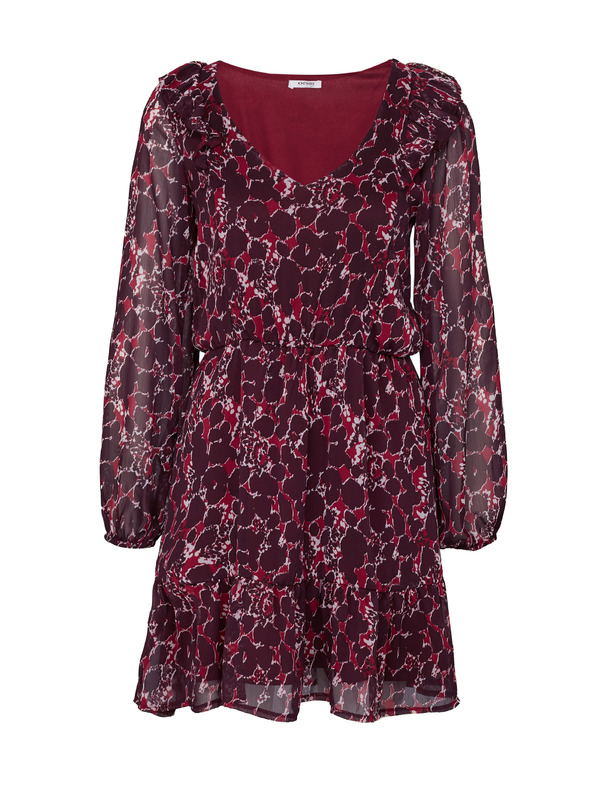 Orsay Ženska haljina boje vina s uzorkom ORSAY