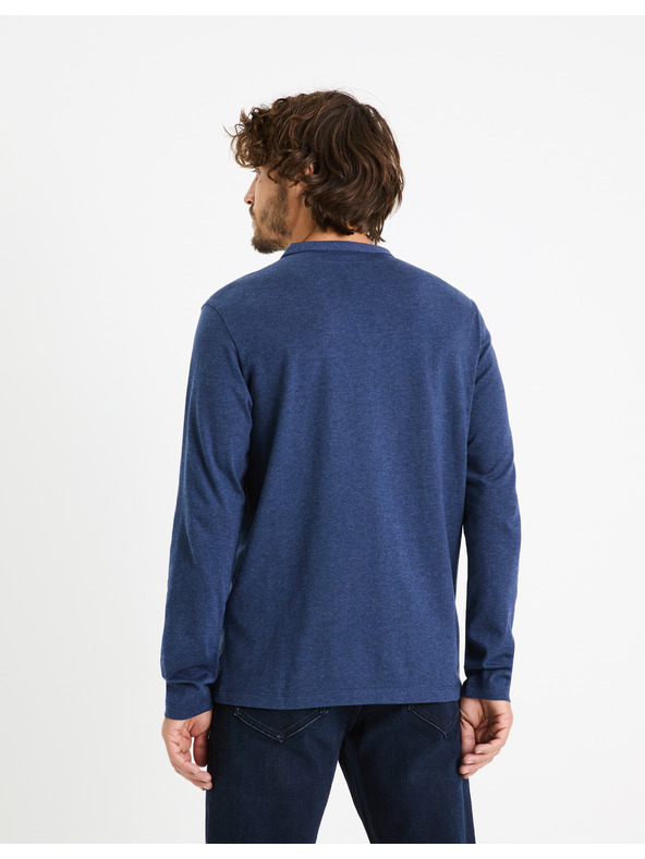 Celio Tamnoplava muška majica Celio Fegetiml