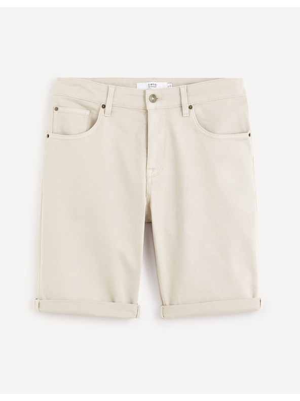 Celio Bež muške kratke hlače Celio Mohitobm