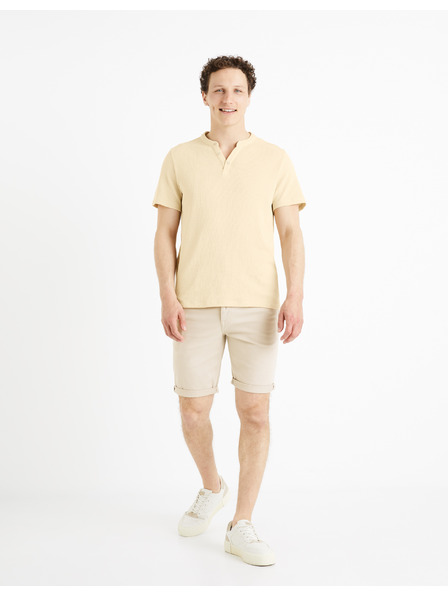 Celio Bež muške kratke hlače Celio Mohitobm