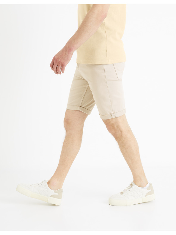 Celio Bež muške kratke hlače Celio Mohitobm