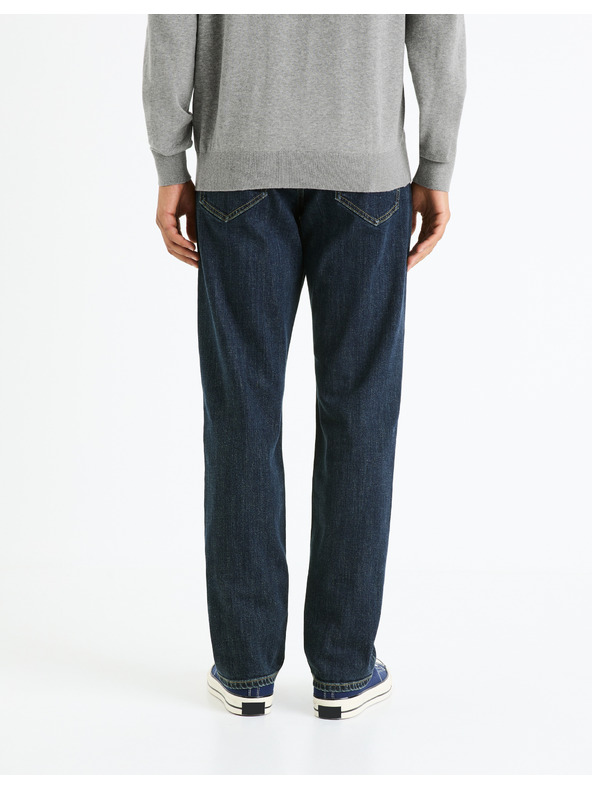 Celio Tamnoplave muške traperice Celio Fostones regularnog kroja