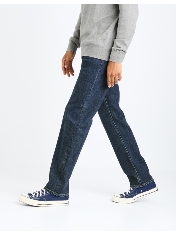 Celio Tamnoplave muške traperice Celio Fostones regularnog kroja