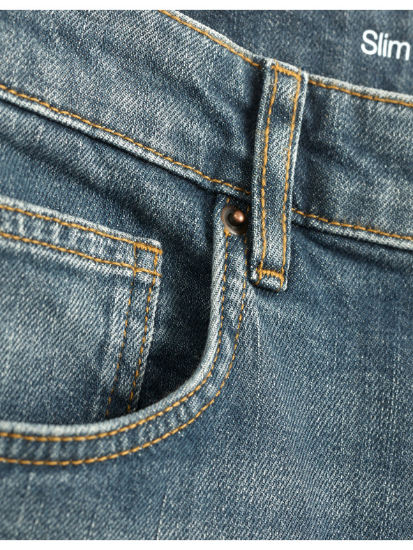 Celio Plave muške uske traperice Celio Gotapered