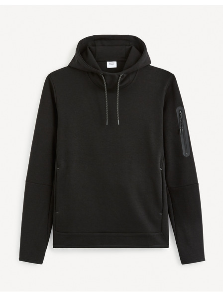 Celio Celio Geyokecap crni muški sweatshirt