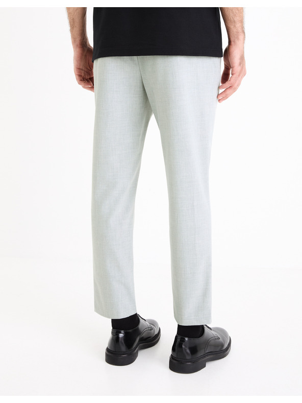 Celio Svijetlo sive muške skraćene hlače Celio Cosmart