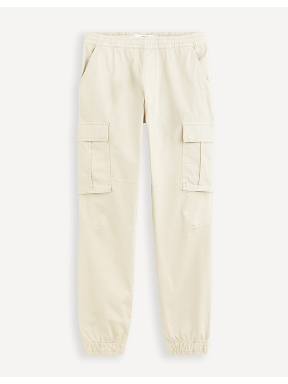 Celio Celio Docar muške krem ​​kargo hlače