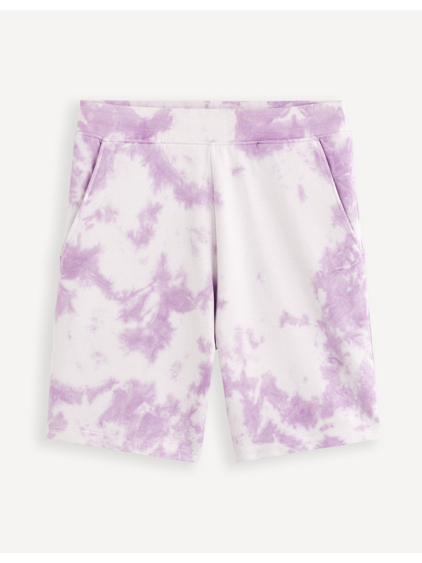 Celio Celio Doengame ljubičaste batik trenirke za muškarce