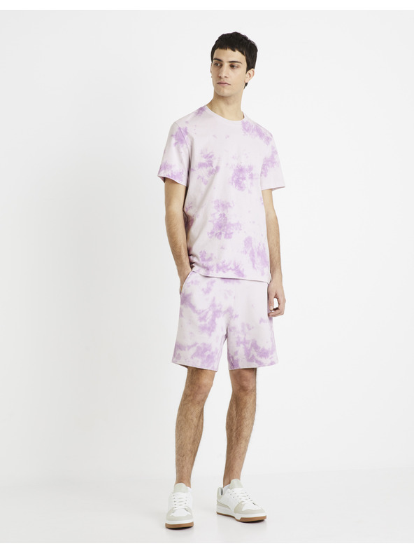 Celio Celio Doengame ljubičaste batik trenirke za muškarce