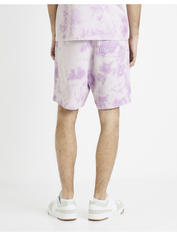 Celio Celio Doengame ljubičaste batik trenirke za muškarce