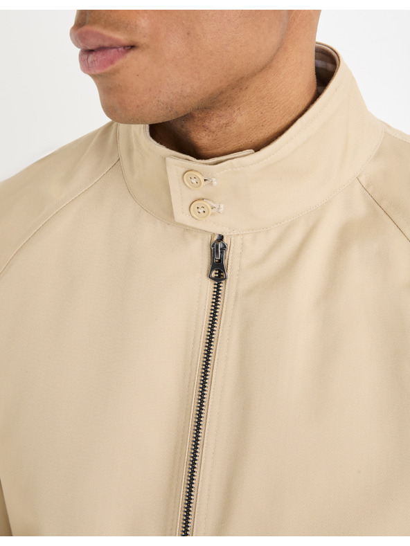 Celio Bež muška bomber jakna Celio Gubavlna