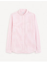 Celio Celio Gaopur ružičasta muška košulja