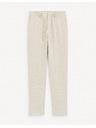 Celio Celio Gocarre krem ​​muške hlače