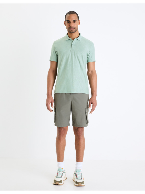 Celio Svijetloplava muška basic polo majica Celio Feflame