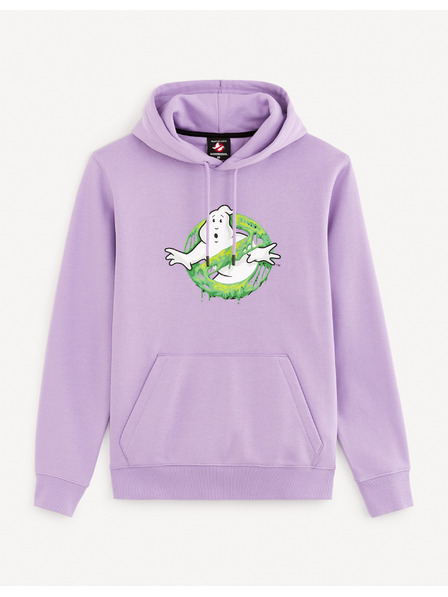 Celio Celio Ghostbusters svijetlo ljubičasta muška majica