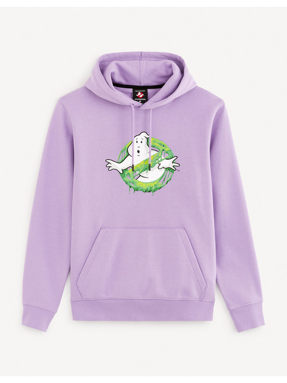 Celio Celio Ghostbusters svijetlo ljubičasta muška majica