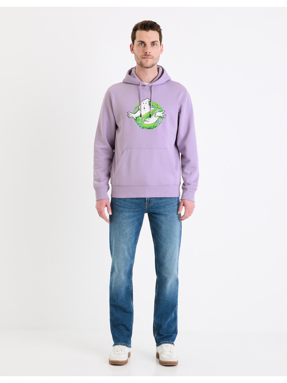 Celio Celio Ghostbusters svijetlo ljubičasta muška majica