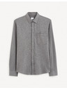 Celio Celio Gaselle siva muška košulja