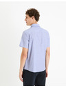 Celio Svijetlo plava muška košulja Celio Fafilemc