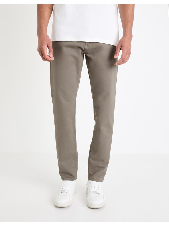 Celio Celio Gofive bež muške hlače