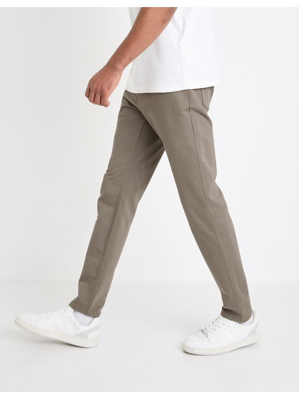 Celio Celio Gofive bež muške hlače