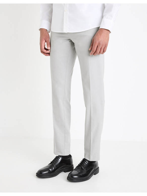 Celio Celio Gosi svijetlosive muške hlače chinos