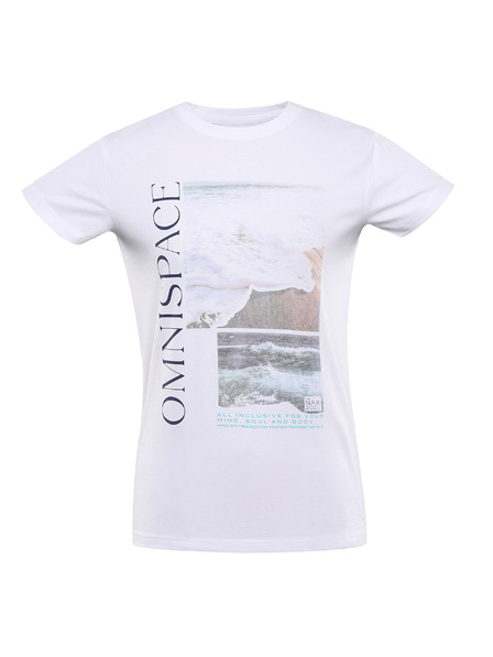 NAX Bijela ženska majica NAX NERGA