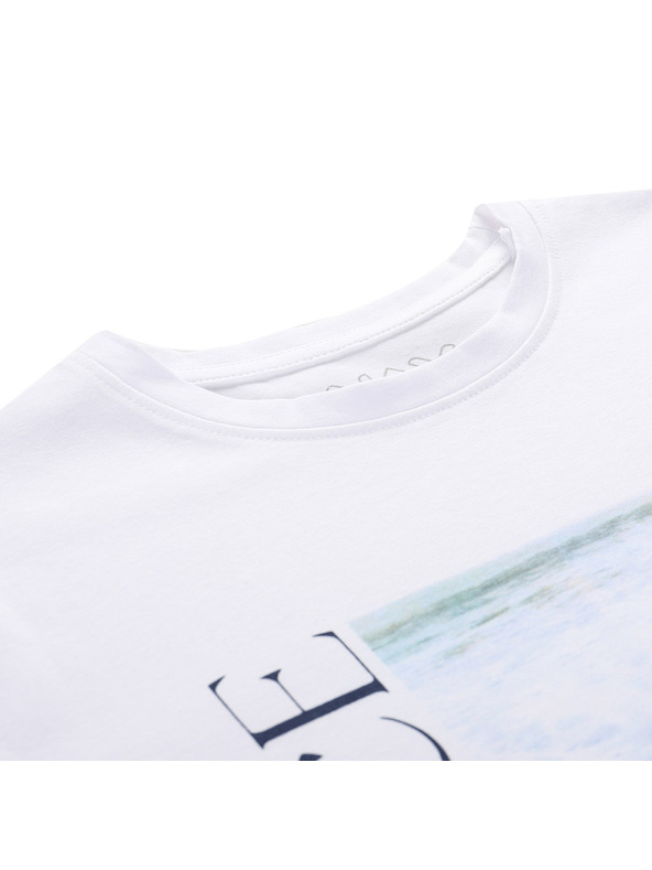 NAX Bijela ženska majica NAX NERGA