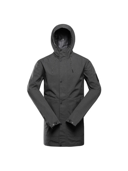 ALPINE PRO Sivi muški kaput s PTX ALPINE PRO Perfet membranom