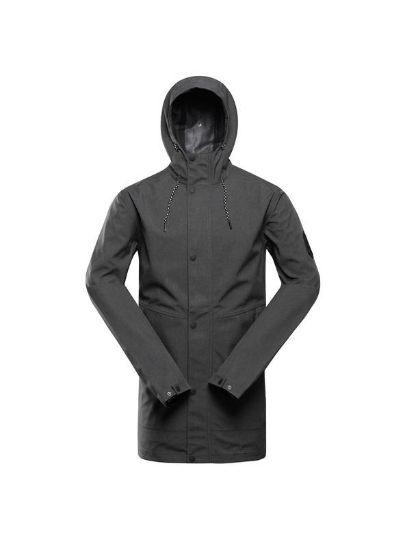 ALPINE PRO Sivi muški kaput s PTX ALPINE PRO Perfet membranom