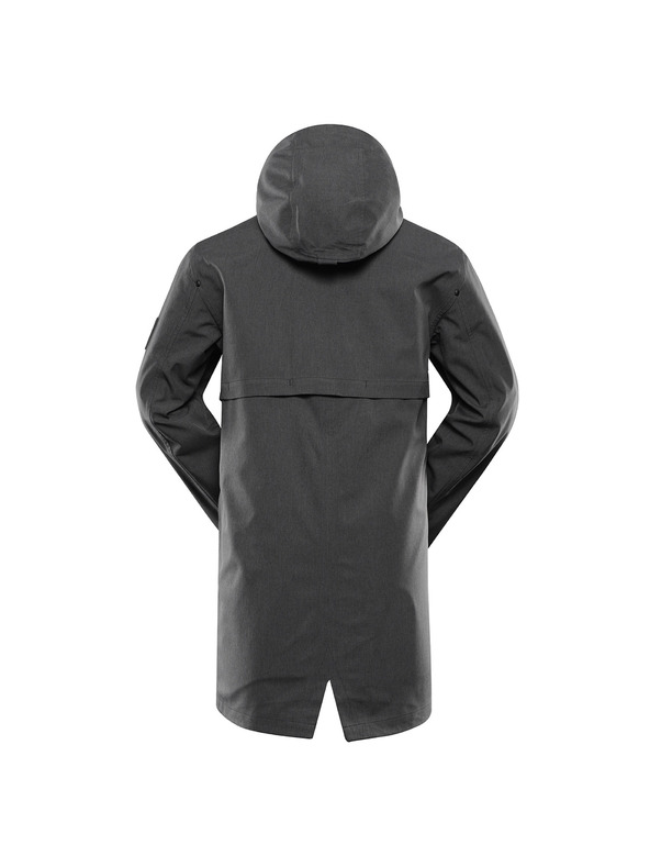 ALPINE PRO Sivi muški kaput s PTX ALPINE PRO Perfet membranom