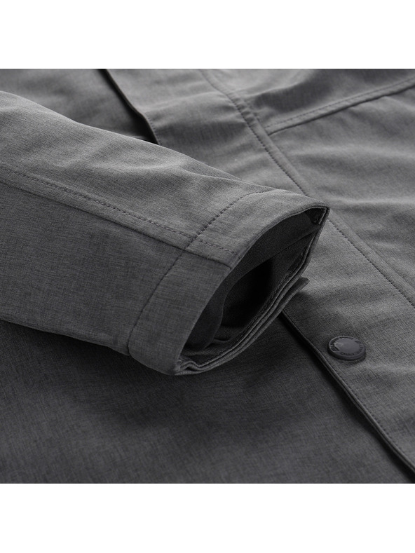 ALPINE PRO Sivi muški kaput s PTX ALPINE PRO Perfet membranom