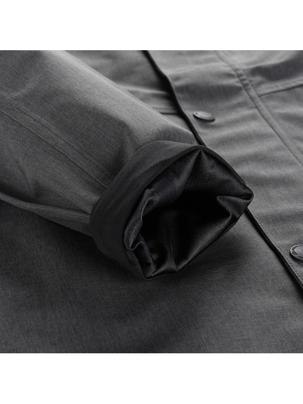 ALPINE PRO Sivi muški kaput s PTX ALPINE PRO Perfet membranom