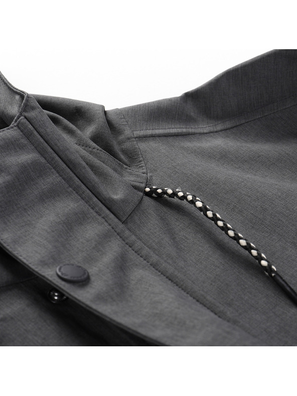 ALPINE PRO Sivi muški kaput s PTX ALPINE PRO Perfet membranom