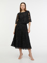 Orsay Crna ženska midi suknja od čipke ORSAY