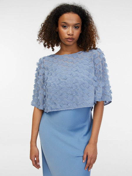 Orsay Svjetloplava ženska bluza cvjetnog uzorka ORSAY