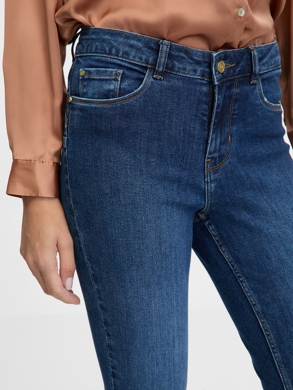 Orsay Tamno plave ženske jeggins traperice ORSAY