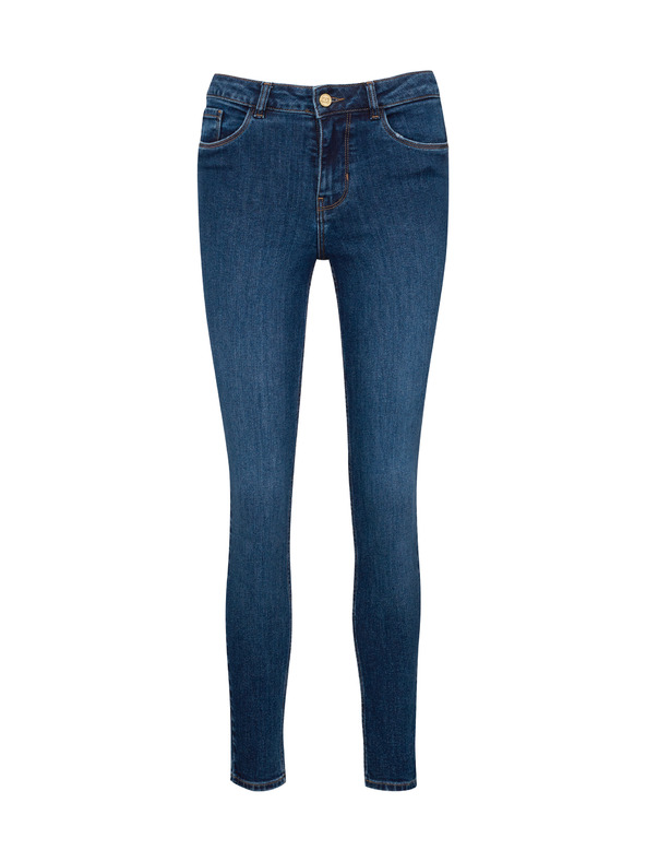 Orsay Tamno plave ženske jeggins traperice ORSAY