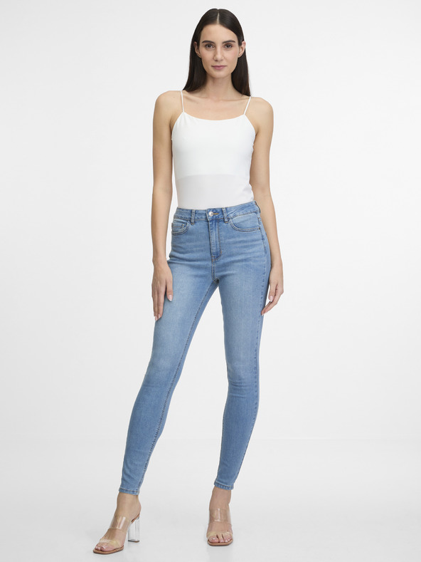 Orsay Komplet od dvije ženske majice bez rukava u crno-bijeloj boji ORSAY