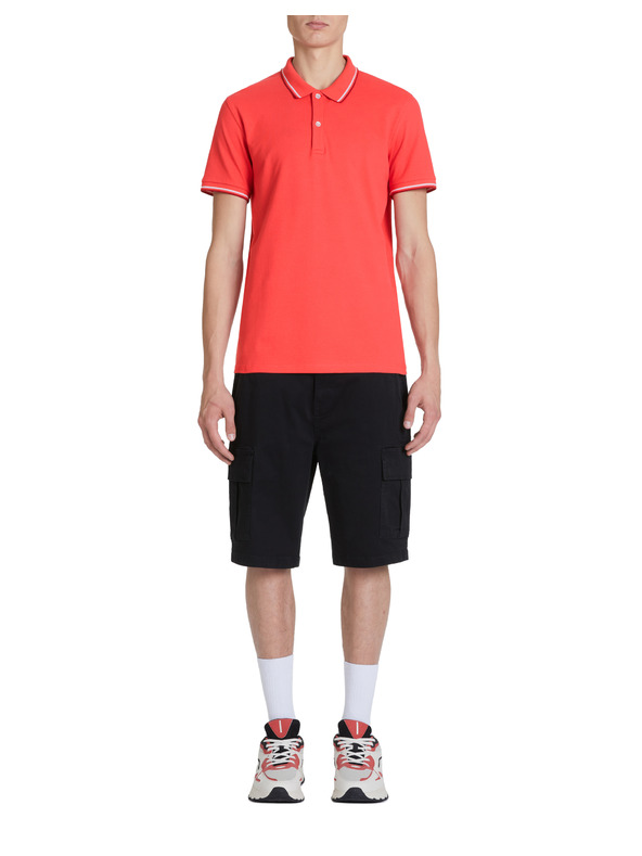 Celio Crvena muška polo majica Celio Decolrayeb