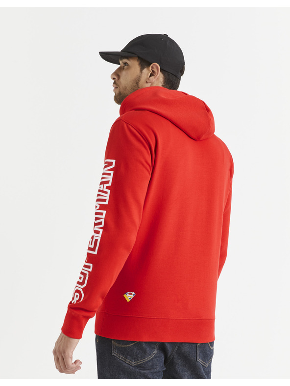 Celio Crvena muška majica s printom Celio Lvemansw