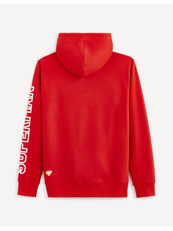 Celio Crvena muška majica s printom Celio Lvemansw