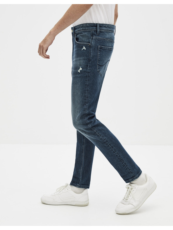 Celio Tamnoplave traperice ravnog kroja Celio Sonewfit