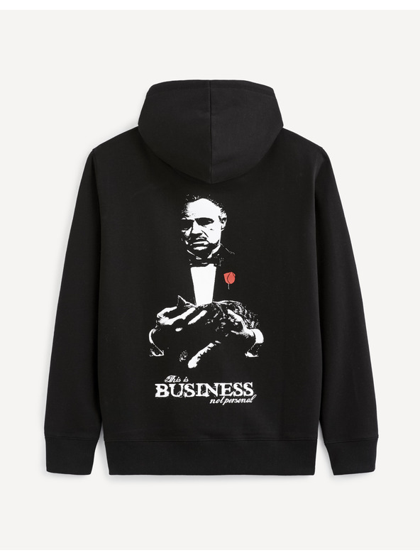 Celio Celio Lvegodsw crna muška majica