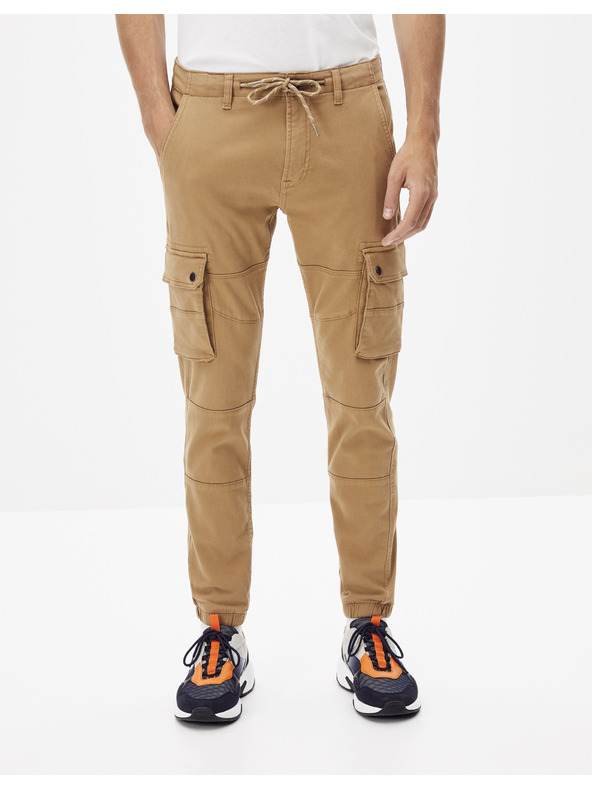 Celio Celio Nolyte bež hlače