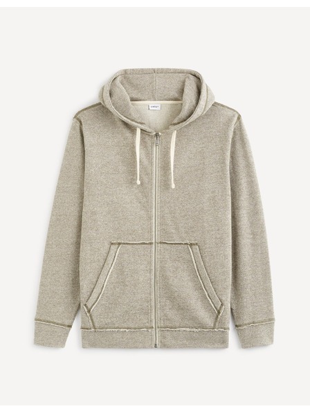 Celio Svijetlo siva osnovna majica Celio Vemoulino