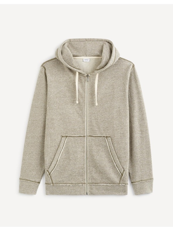 Celio Svijetlo siva osnovna majica Celio Vemoulino