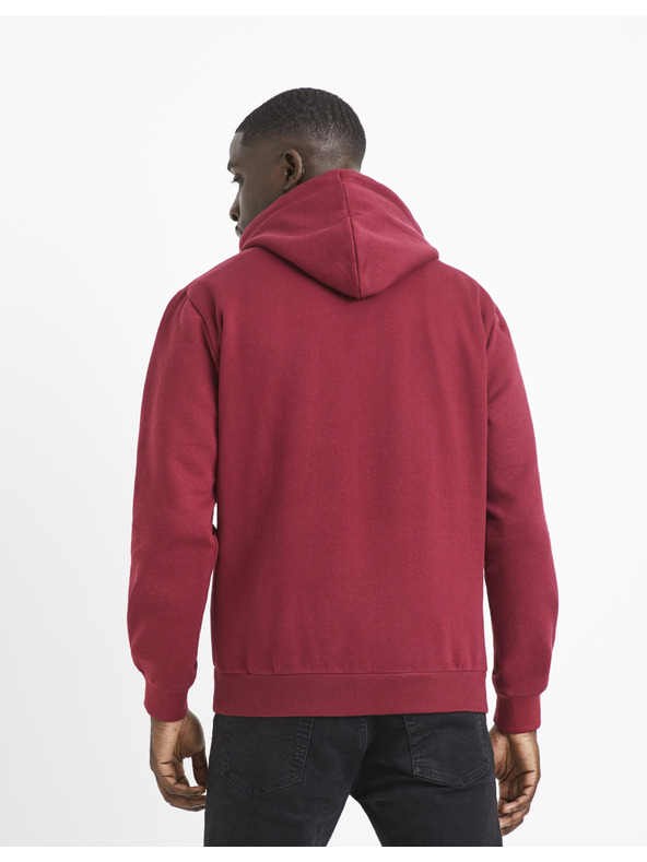 Celio Celio Vetokyo trenirka s kapuljačom od vina